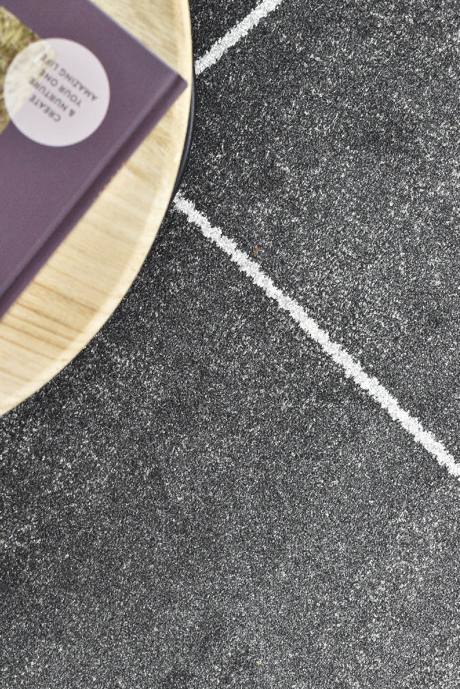 Broadway Version Granite Grey Rug