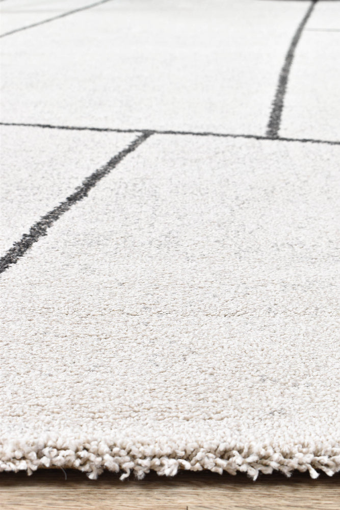 Broadway Version Pearl White Rug