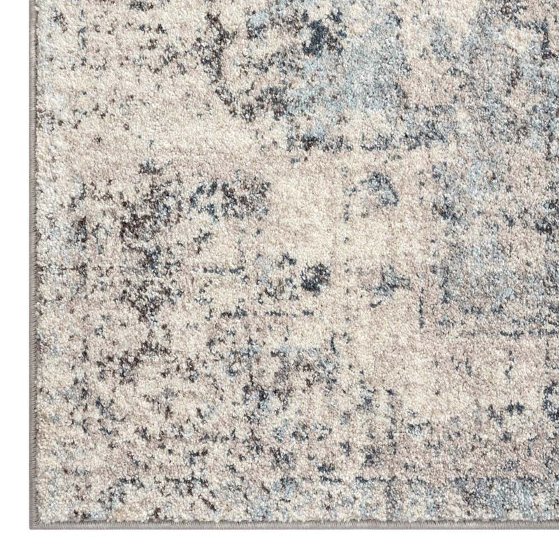 Praise Beauty  Light Grey Runner Rug