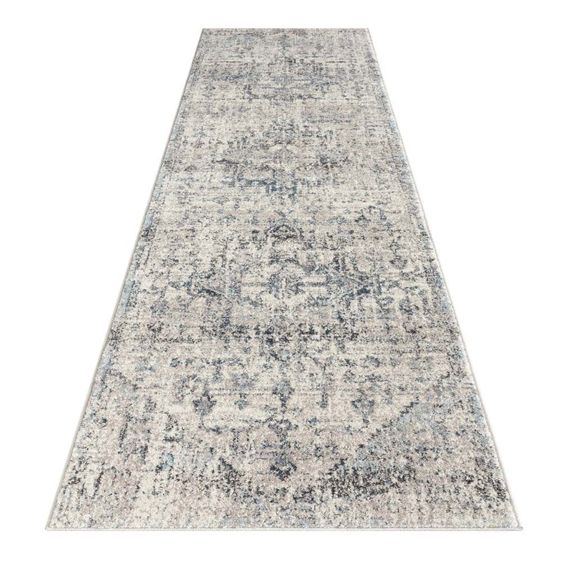 Praise Beauty  Light Grey Runner Rug