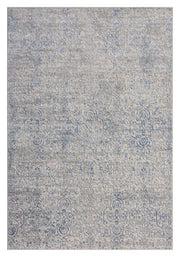 Achromatic Woodland Grey Blue Rug