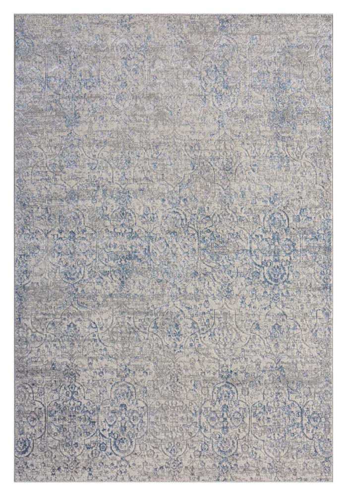 Achromatic Woodland Grey Blue Rug