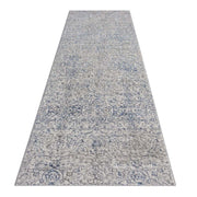 Achromatic Woodland Grey Blue Rug