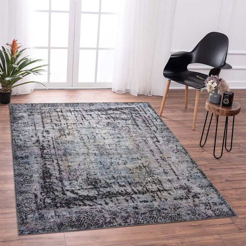 Achromatic Jungle Multi Rug