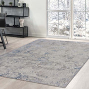 Achromatic Greenwood Beige Blue Rug