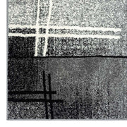 Brave Plucky Grey Runner Rug