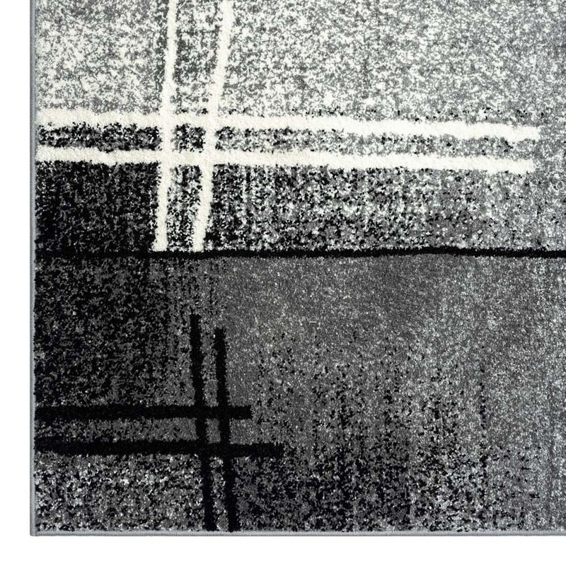 Brave Plucky Grey Runner Rug