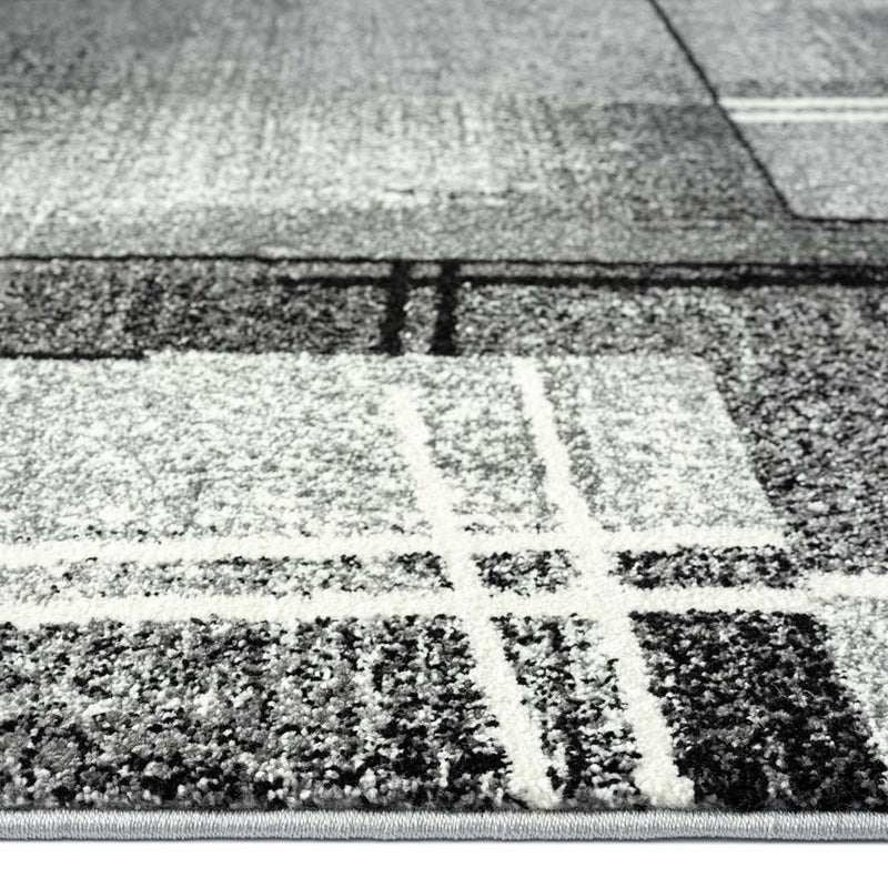 Brave Plucky Grey Runner Rug