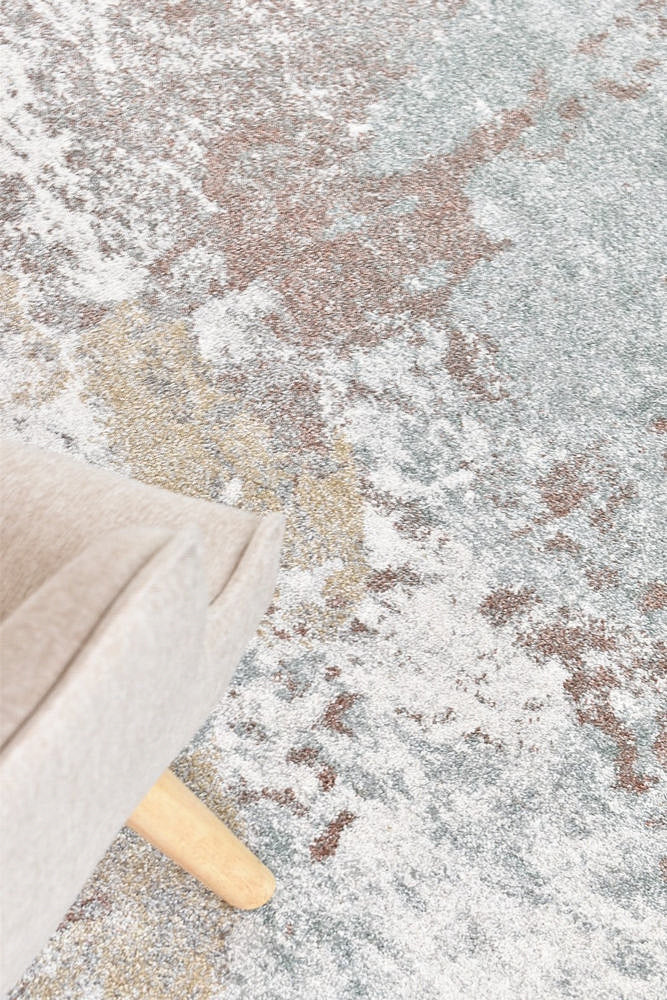 Broadway Earth yellow grey Rug