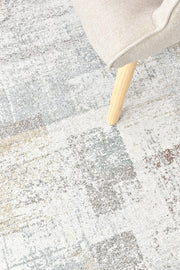 Broadway Brick grey Runner Rug