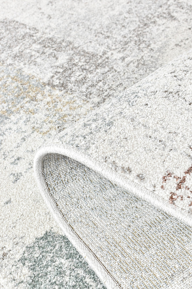 Broadway Brick grey Runner Rug