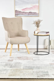 Broadway Brick grey Rug