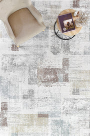 Broadway Brick grey Rug