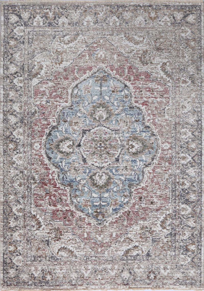 Maryland Arlington Medallion Transitional Rose Rug