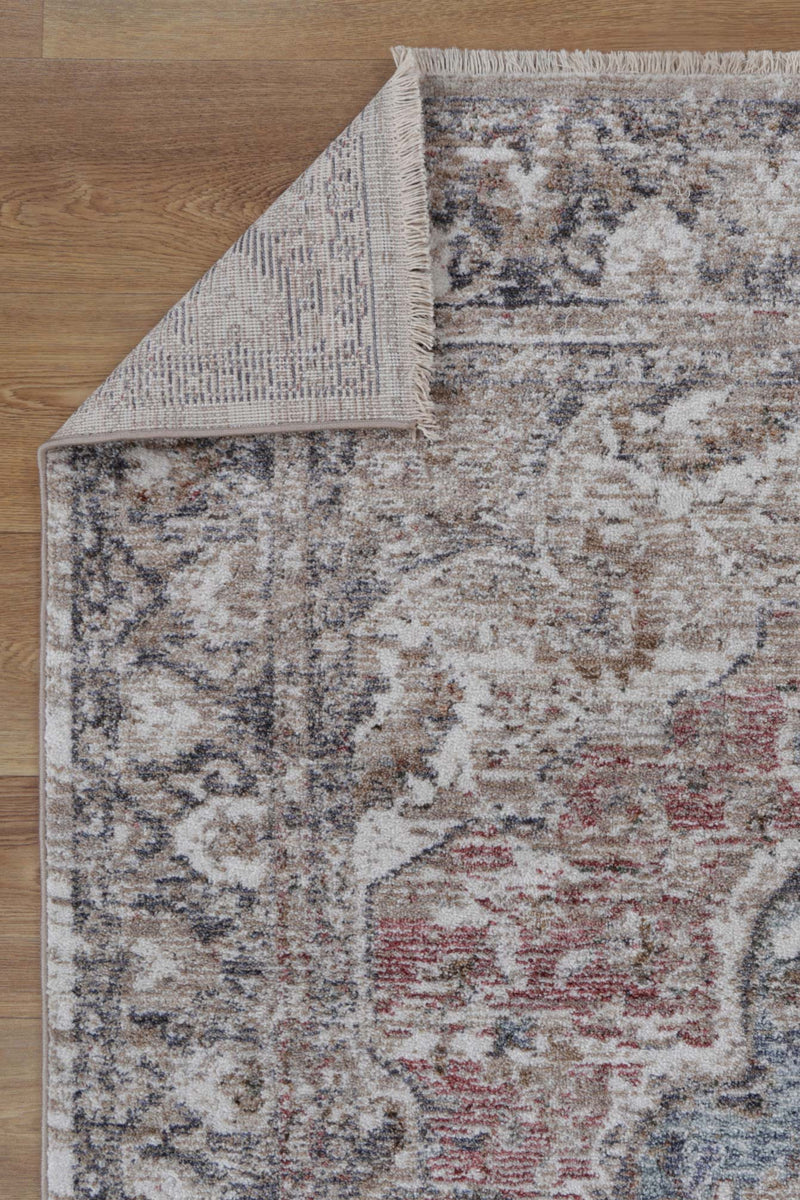 Maryland Arlington Medallion Transitional Rose Rug