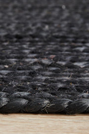 Perky Black Runner Rug