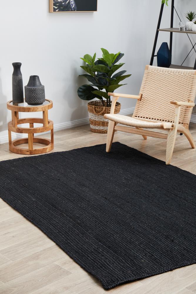 Perky Black Rug