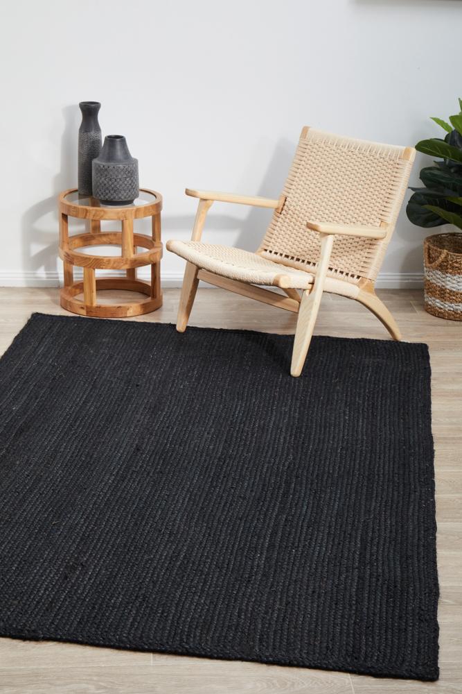 Perky Black Rug