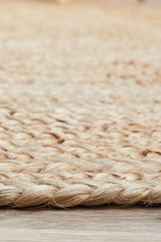 Perky Natural Oval Rug