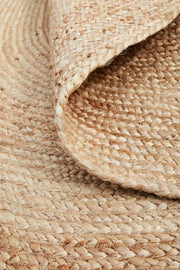 Perky Natural Oval Rug