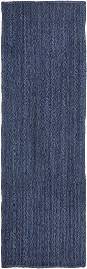 Perky Navy Runner Rug