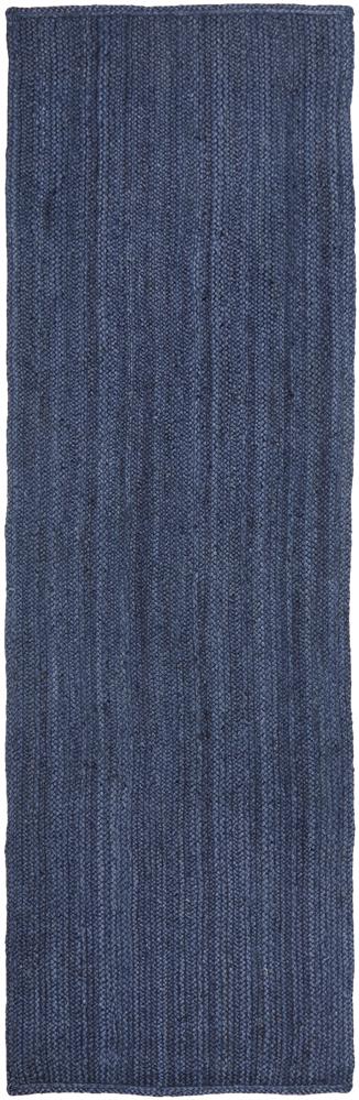 Perky Navy Runner Rug