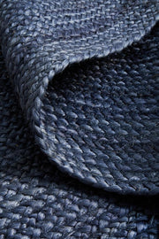 Perky Navy Runner Rug