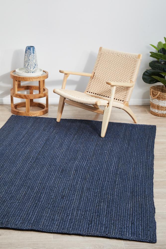 Perky Navy Rug