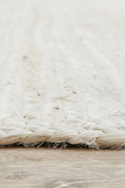 Perky White Rug