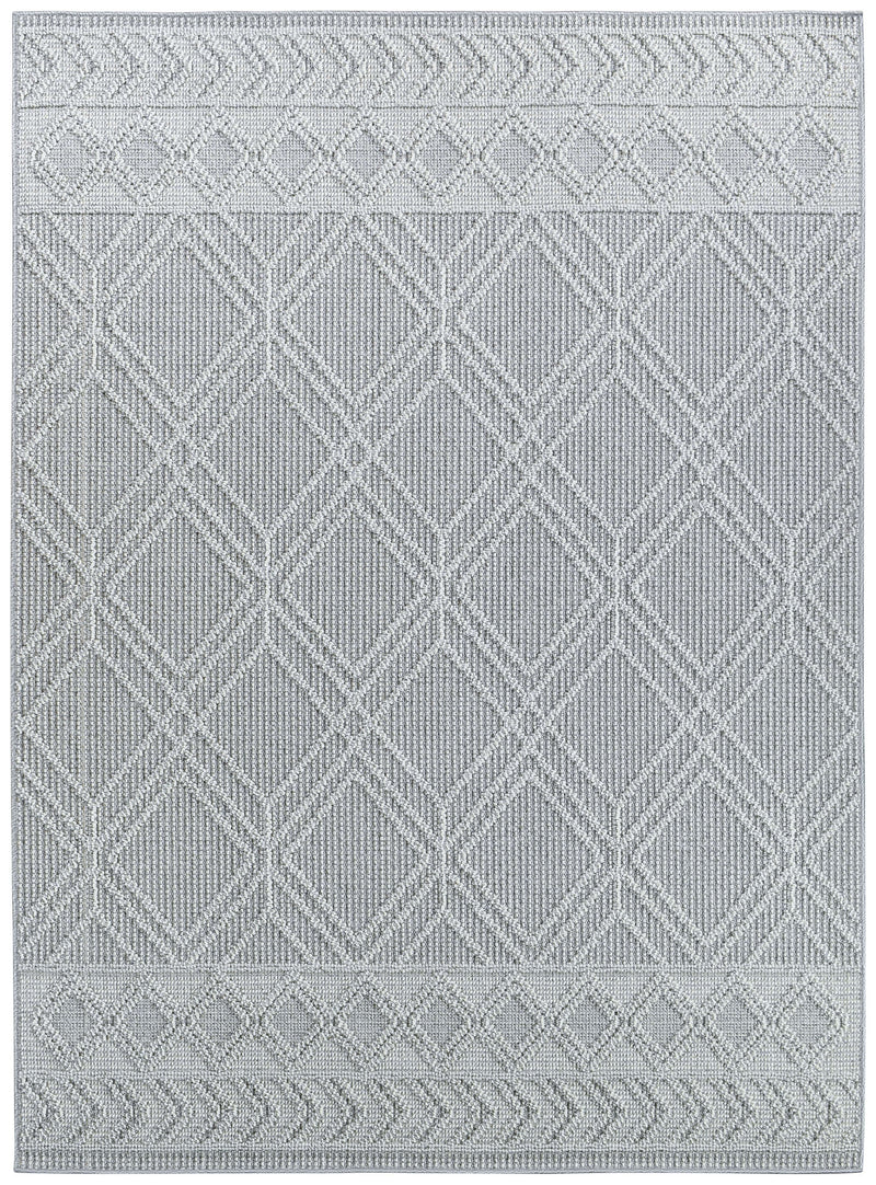 Berlin Diamond Grey Rug