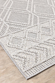 Berlin Diamond Grey Rug