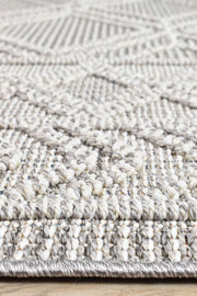 Berlin Diamond Grey Rug