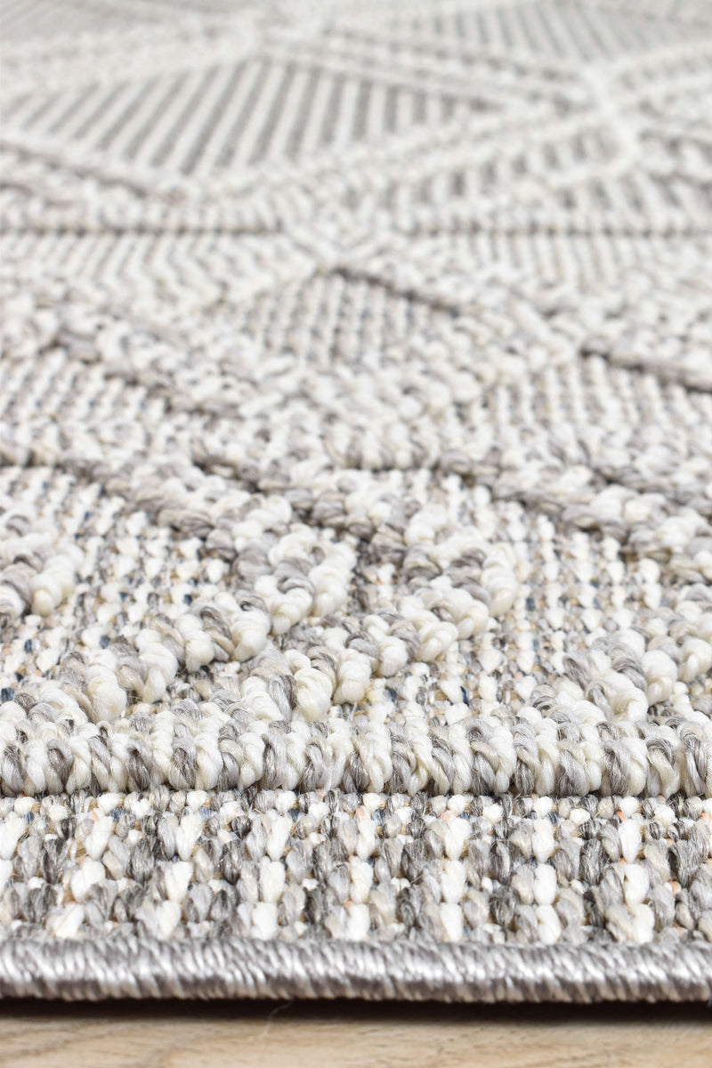 Berlin Diamond Grey Rug