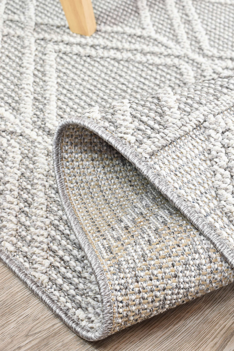 Berlin Diamond Grey Rug