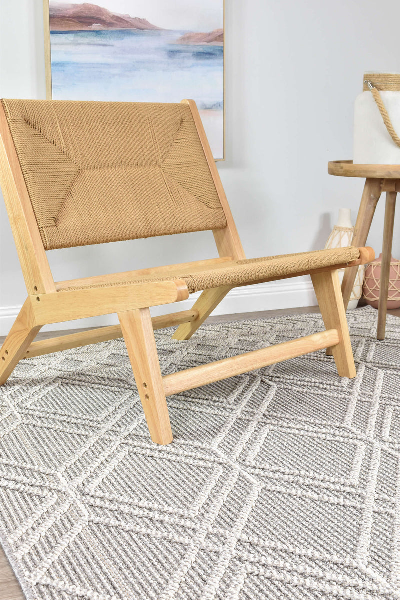 Berlin Diamond Grey Rug