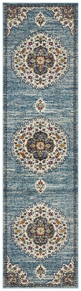 Eclectic Varied Blue Rug