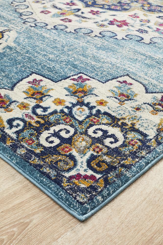 Eclectic Varied Blue Rug