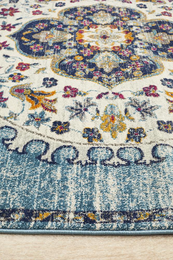 Eclectic Varied Blue Rug