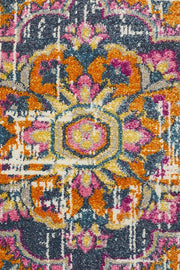 Eclectic Assort White Rug
