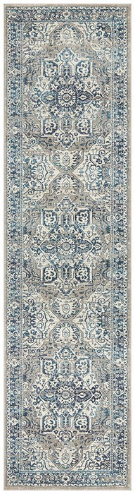 Eclectic Diverse Blue Rug