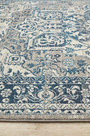 Eclectic Diverse Blue Rug