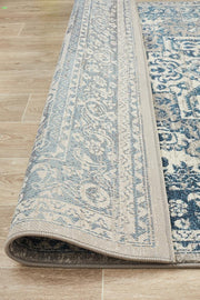 Eclectic Diverse Blue Rug
