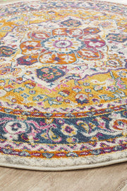 Eclectic Diverse Multi Round Rug