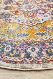 Eclectic Diverse Multi Round Rug