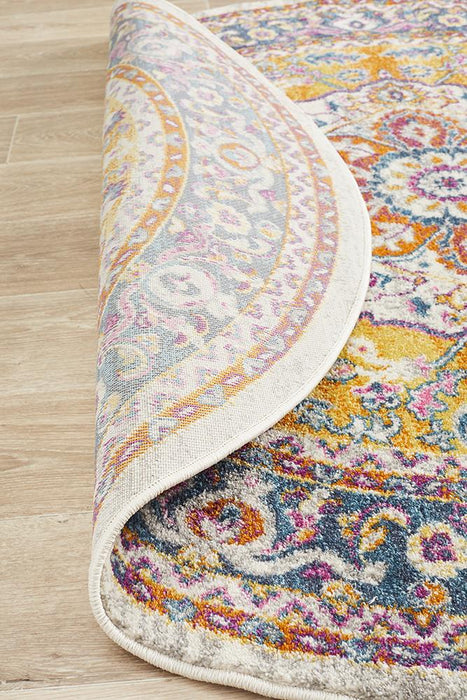 Eclectic Diverse Multi Round Rug