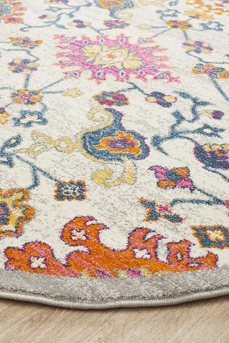 Eclectic Broad Multi Round Rug