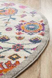 Eclectic Broad Multi Round Rug