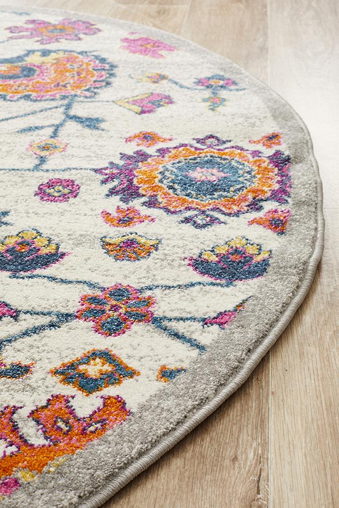 Eclectic Broad Multi Round Rug