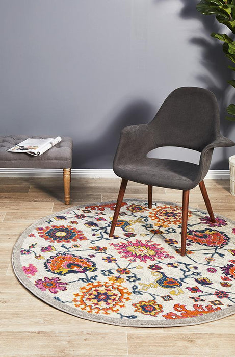 Eclectic Broad Multi Round Rug