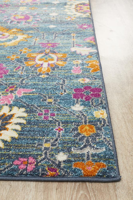 Eclectic Critical Blue Rug